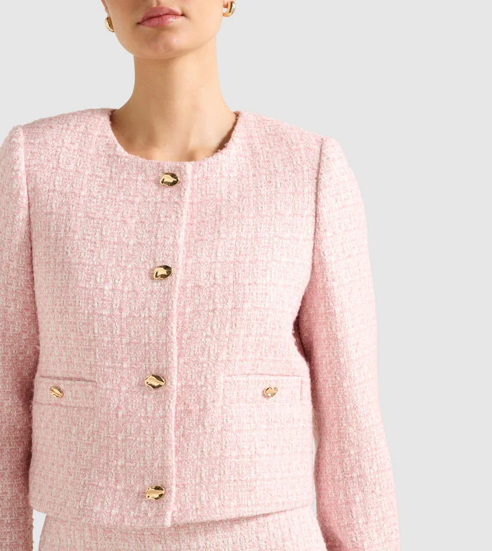 forever new  LISA Tweed Boucle Jacket for Women | Best Price UAE
